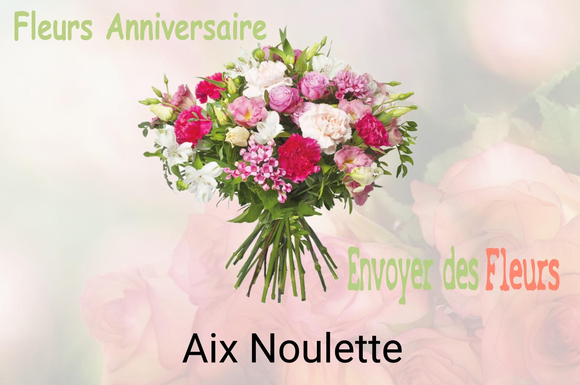 Bouquet de fleurs d’anniversaire livré à Aix-Noulette