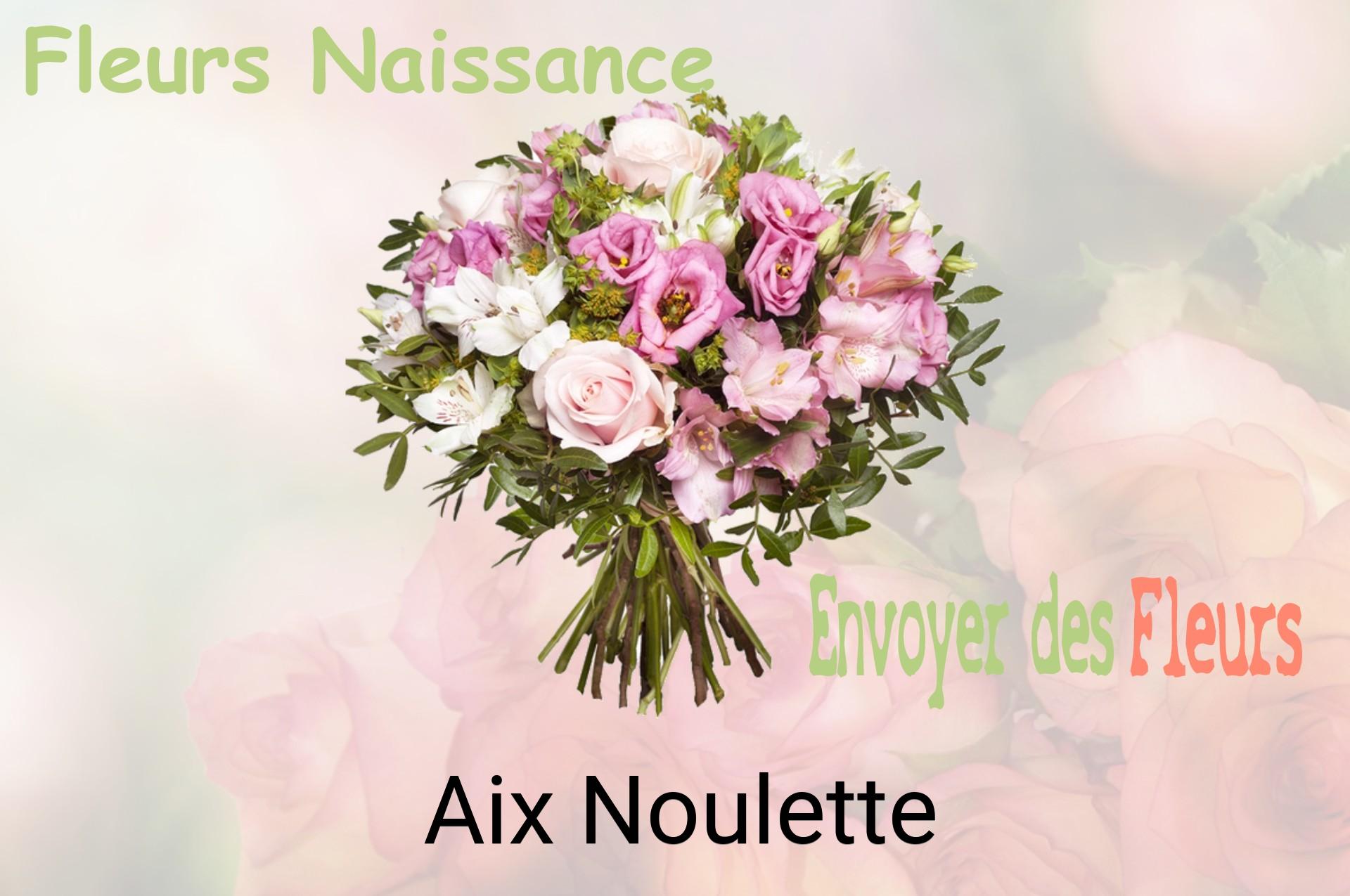 Bouquet de fleurs de naissance livré à Aix-Noulette